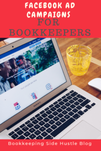 Facebook Ad Campaign for Bookkeepers Pin