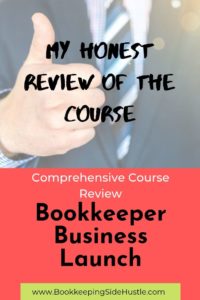 Bookkeeper Business Launch Course Review