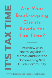 Get Your Clients Ready For Tax Time Pin